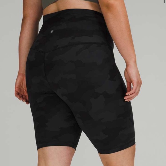 lululemon athletica Pants - LULULEMON Align Super High Rise Short *10" in Heritage 365 Camo Deep Coal Multi